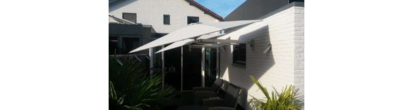 Muurparasol type P4 van Prostor koop je bij Gipro Parasols