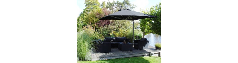 Luxe Prostor parasol voor tuin, horeca & dakterras | Gipro Parasols