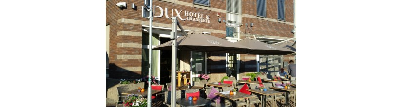 Luxe Prostor parasol voor tuin, horeca & dakterras | Gipro Parasols