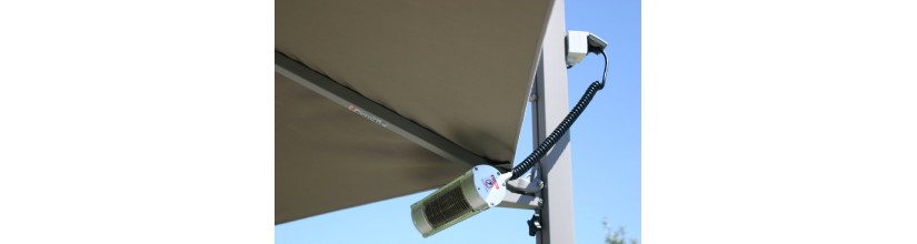 Stopcontact Enkel + Bevestigingsbeugel voor Prostor parasols