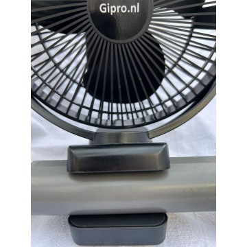 Ventilator voor parasol & zonnescherm - Kantelbaar & draaibaar | Gipro