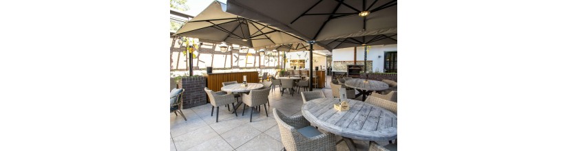 Prostor P6 Quattro parasol - Luxe voor tuin & horeca | Gipro Parasols