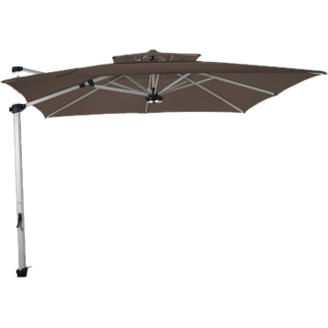 Laterna zwevende parasol 3x3 en 350cm. Ventilerend | Gipro Parasols