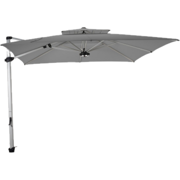 Laterna zwevende parasol 3x3 en 350cm. Ventilerend | Gipro Parasols