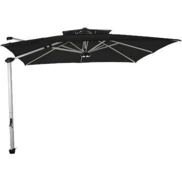 Laterna zwevende parasol 3x3 en 350cm. Ventilerend | Gipro Parasols