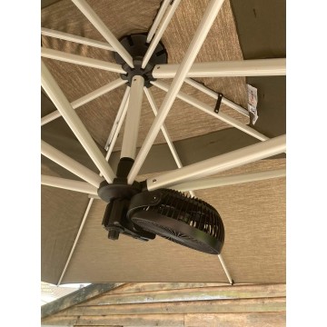 Ventilator voor parasol & zonnescherm - Kantelbaar & draaibaar | Gipro