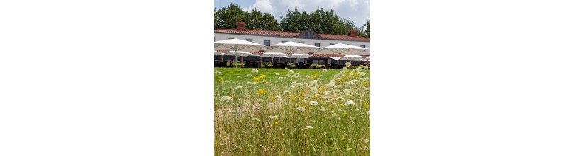 Maatwerk parasols en doeken voor horeca | Gipro Parasols