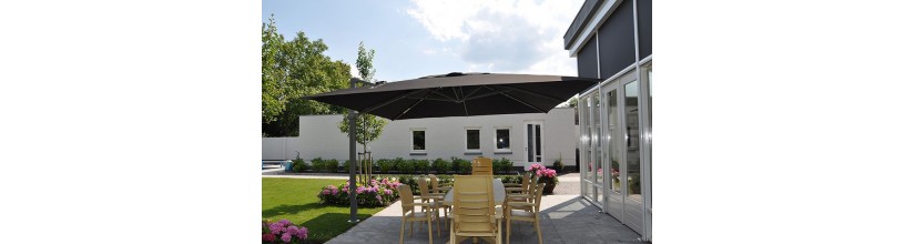 Palestro Grote Zwevende Parasol - Robuust & stijlvol | Gipro Parasols